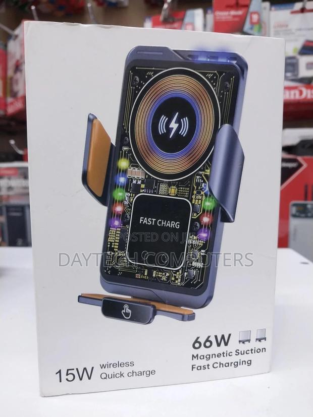 15w Car Phone Holder Wireless Charger Auto Car Mount