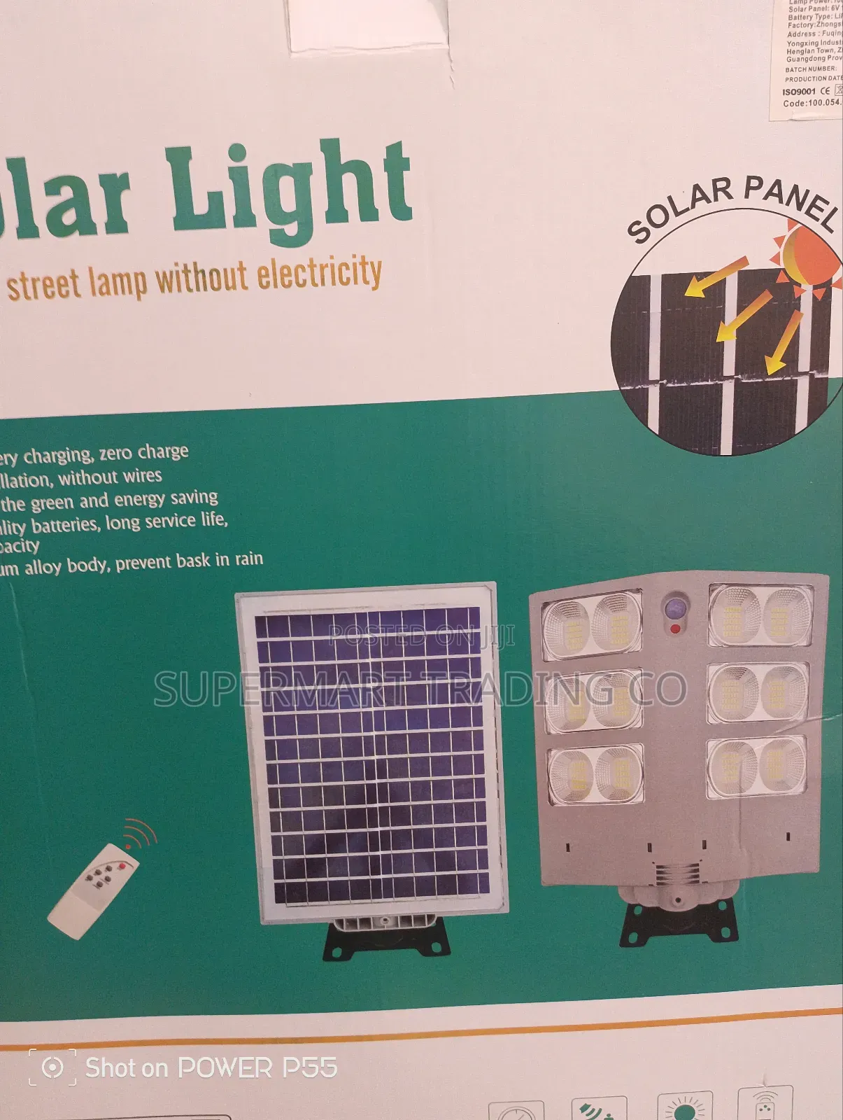 Solar Streetlight 1000wts