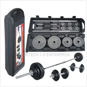 50kgs Cast Iron Dumbells-With Case