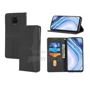 Woven Texture Leather Case for Xiaomi Redmi Note 9 Pro Max - thumbnail 2