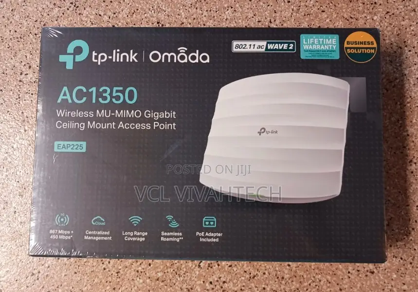 Tp-Link Ac1350 Wireless Mu-Mimo Gigabit Ceiling Mount .Eap225