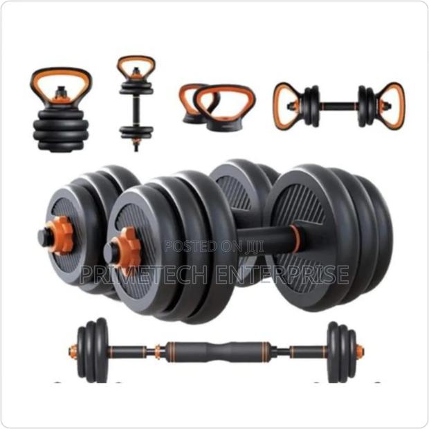 6 in 1 Adjustable Kettle Dumbells-30kgs - main view