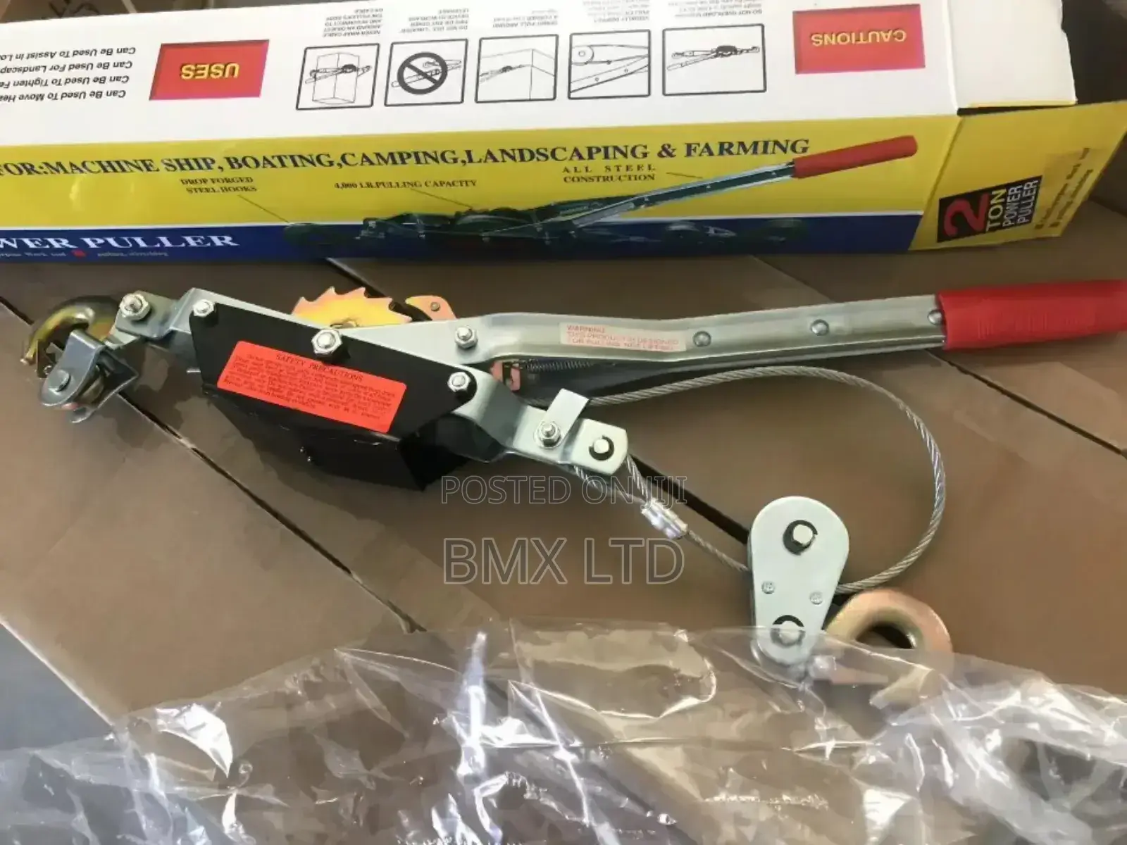 High Strength Industrial Manual Load Puller Winch