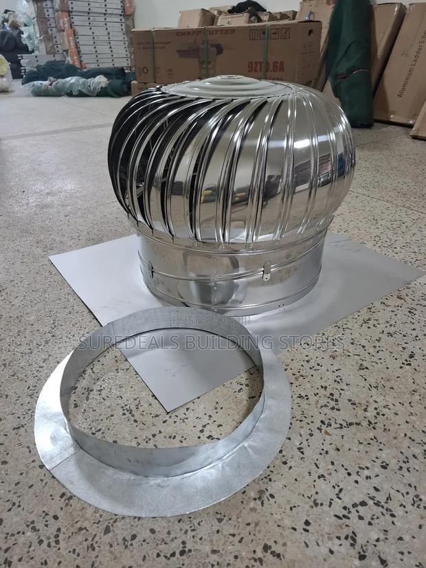 Wind-Driven Roof Top Fan/Cyclone - main view