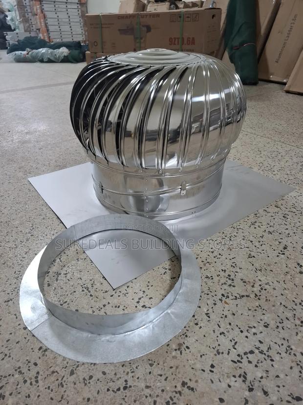 Wind-Driven Roof Top Fan/Cyclone - thumbnail 2