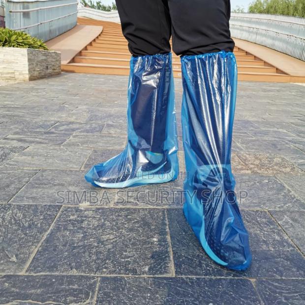 Anti-Slip Plastic Shoe Cover Rain Boot Plastic Coat Umbrella - thumbnail 2