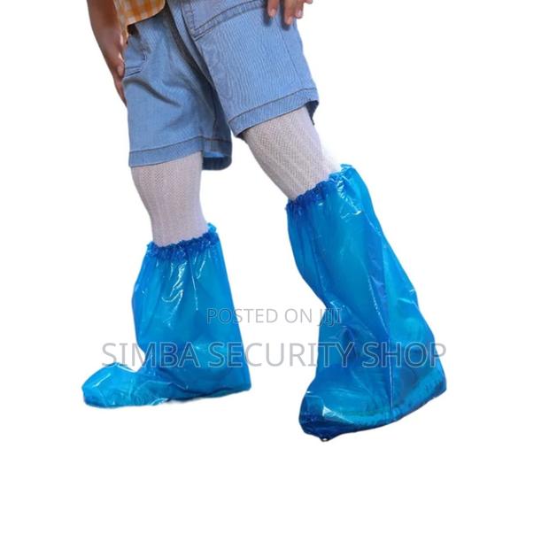 Anti-Slip Plastic Shoe Cover Rain Boot Plastic Coat Umbrella - thumbnail 3