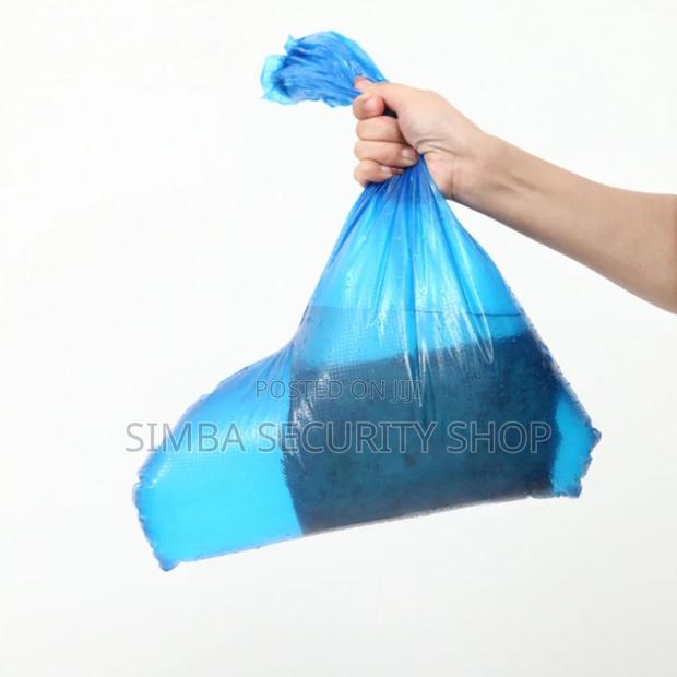 Anti-Slip Plastic Shoe Cover Rain Boot Plastic Coat Umbrella - thumbnail 4