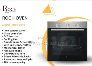 Roch Built In Oven 78l (Silver)