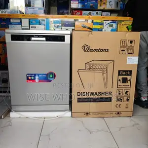 Ramtons Dishwasher 12 Settings, Mar Silver- Rw/300