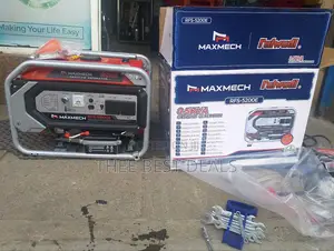 Gasoline Generator (Maxmech)3.8kva/3.0kw
