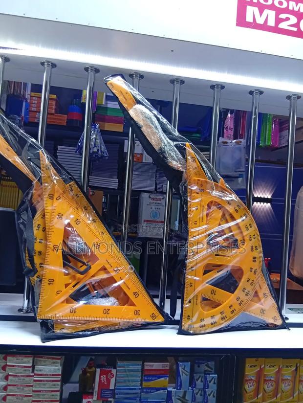 Blackboard/Whiteboard Technical/Teachers Plastic Drawing Set - thumbnail 3