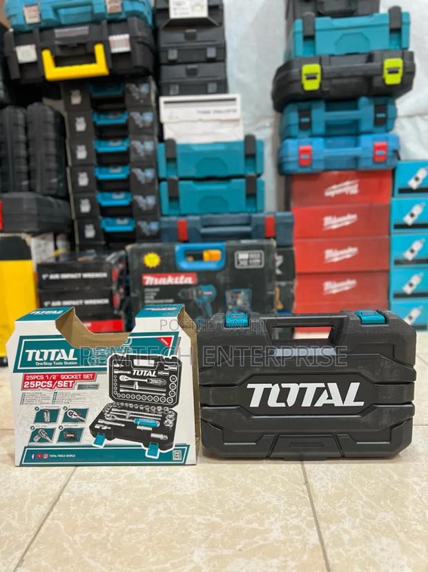 25 PCS 1/2" Socket Set - thumbnail 2