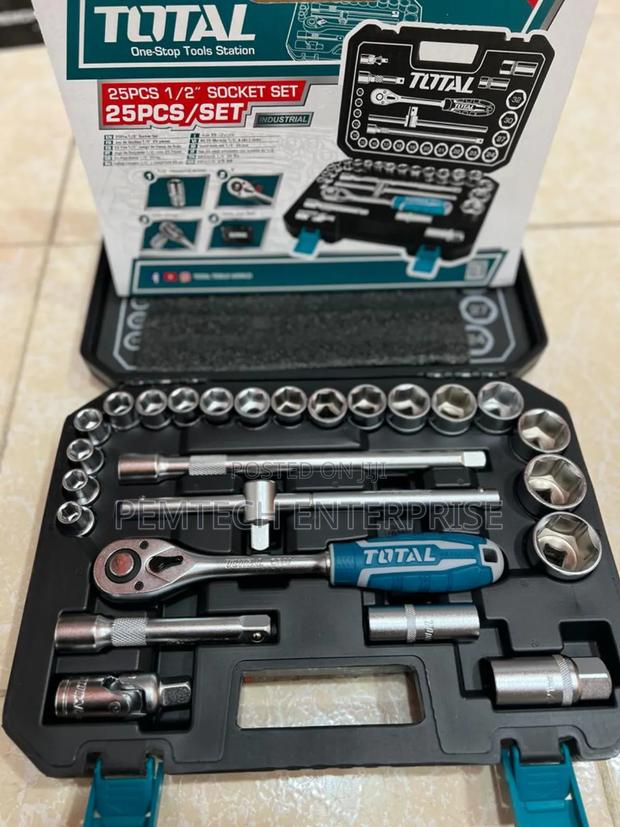 25 PCS 1/2" Socket Set - thumbnail 4