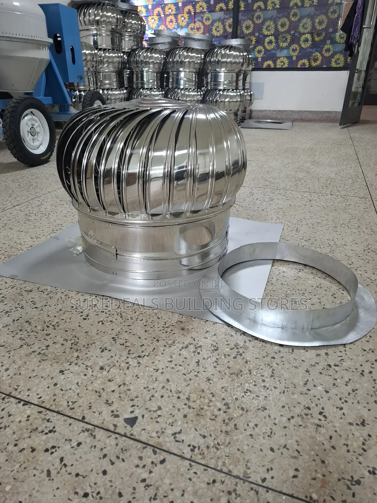 Cyclone Roof Ventrators(Wind Driven)