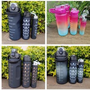 Motivational Water Bottle for Hydration - thumbnail 2