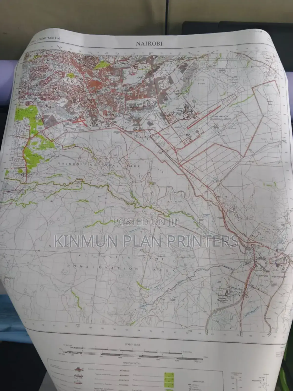 Topographical Maps Kenya