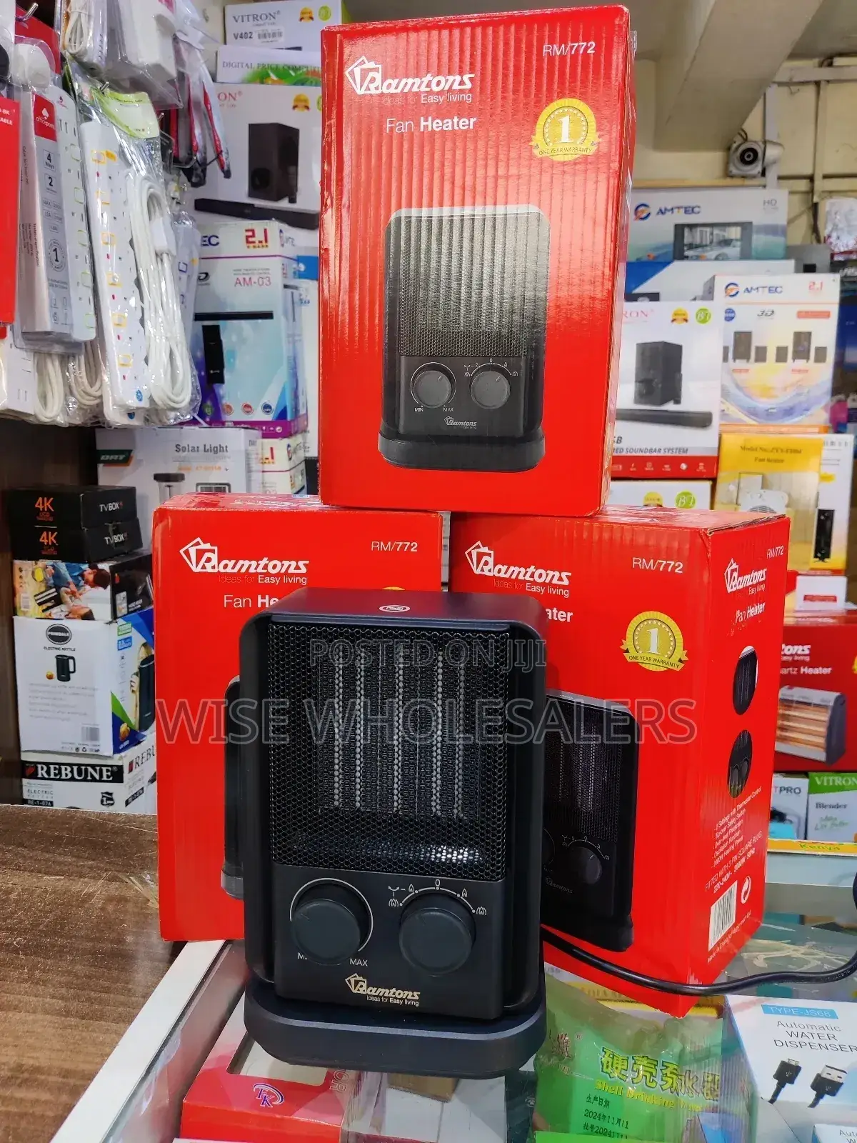 *Ramtons Fan Heater Rm772