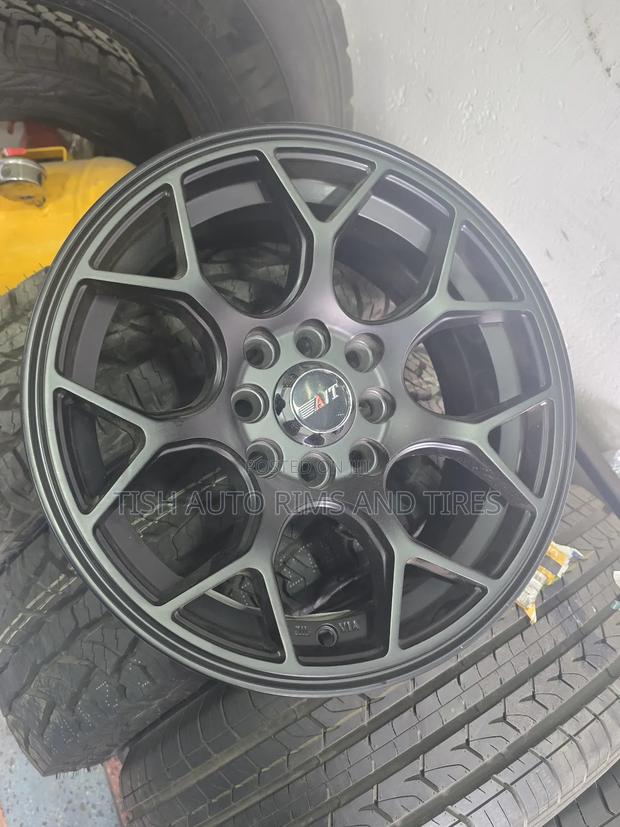 A/T Semi Offset Rims Set For Toyota Vitz, Mazda Demio, Note