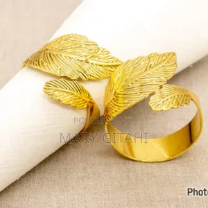 Napkin Golden or Silver Rings Now Available*