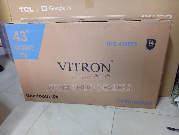Vitron 43 Inches Smart Android Tv Htc4388fs - thumbnail 2