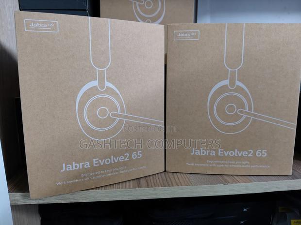 Jabra Evolve2 65 Stereo Headset With Link380a - main view