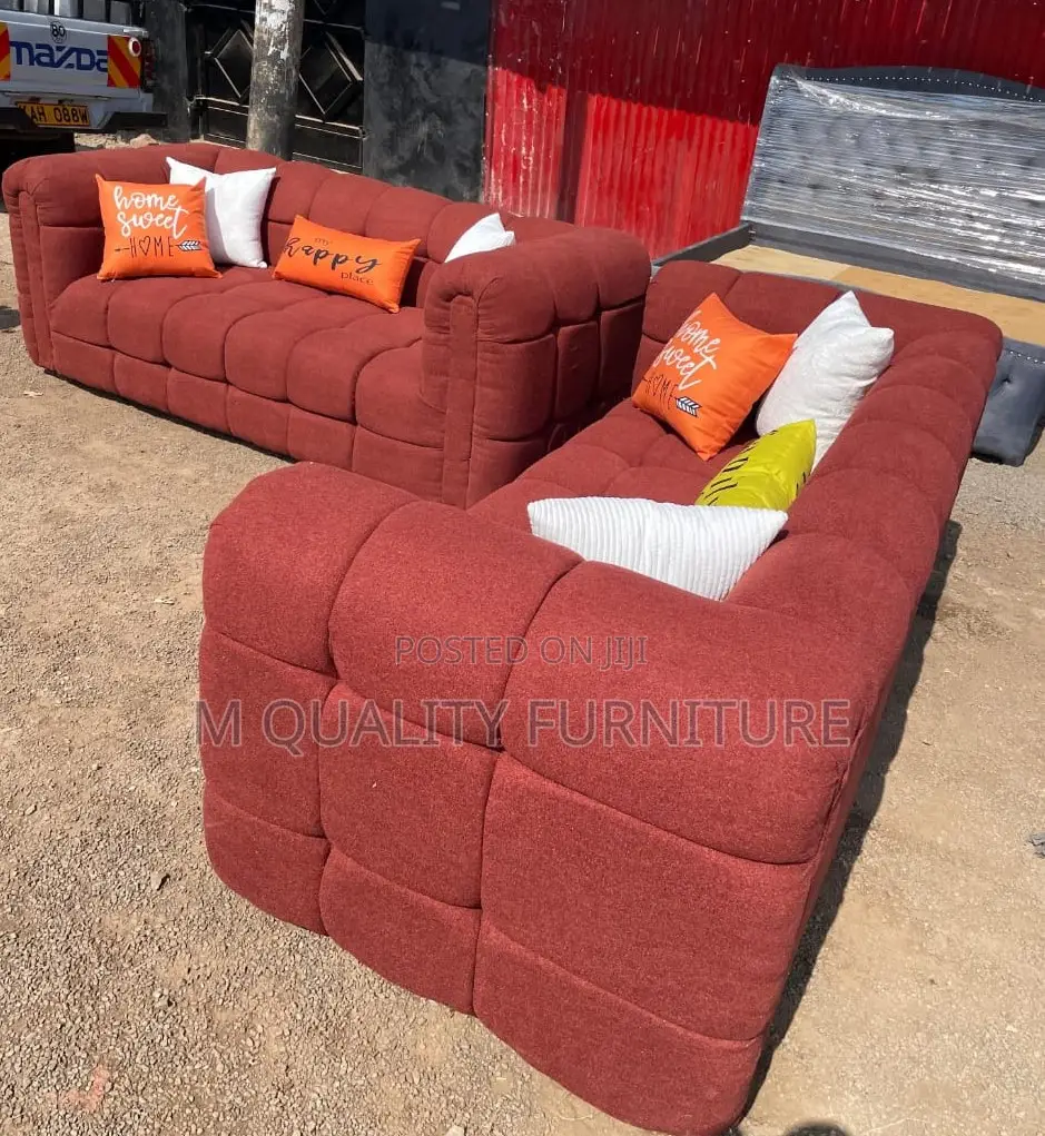 Maroon5 Seater Sofa With Back Permanent