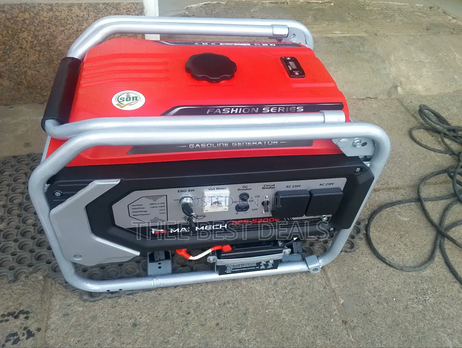 Gasoline Generator -RFS 5200e(Petrol Generator)