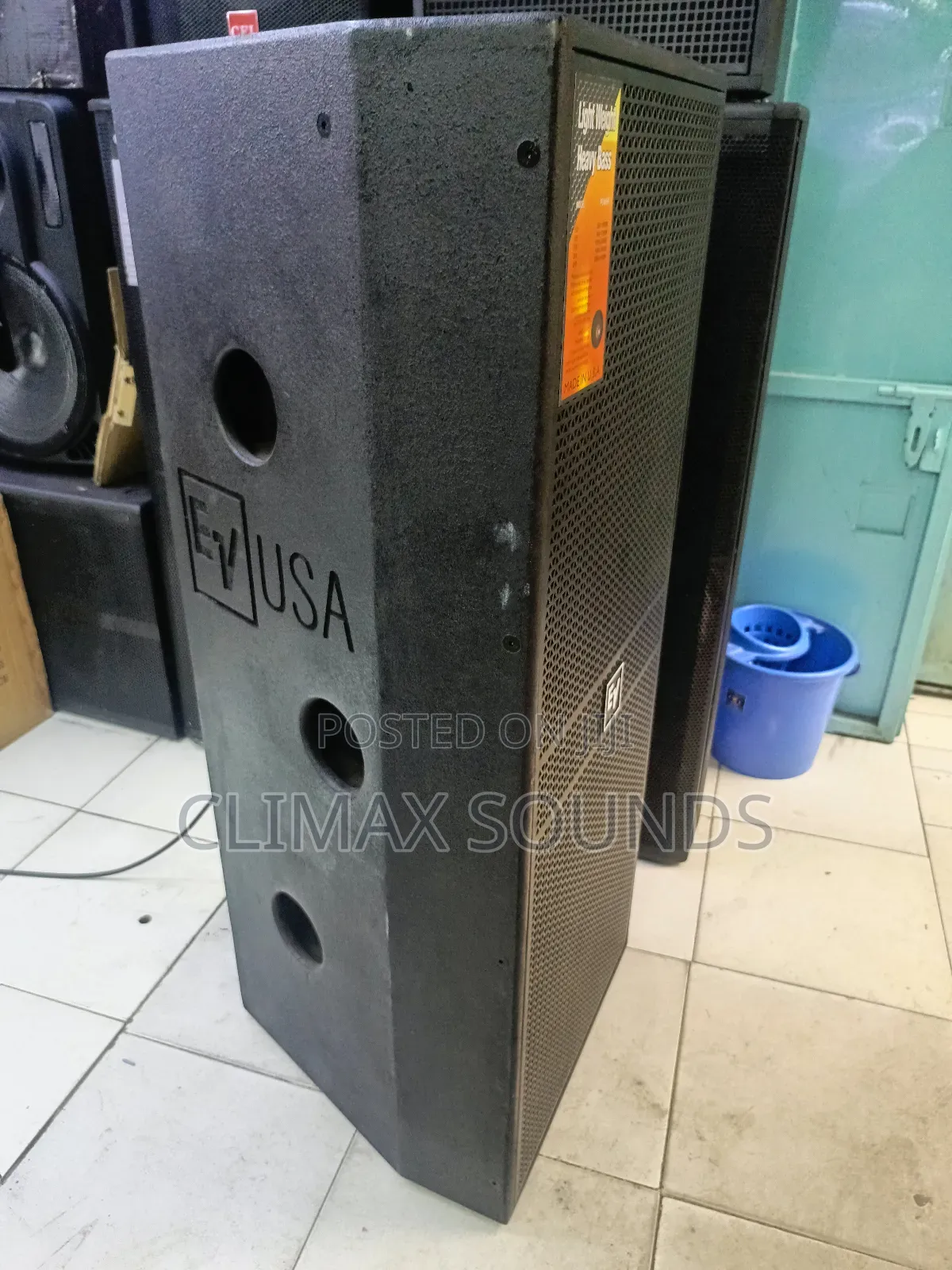Ev Full Range Speaker 4000w