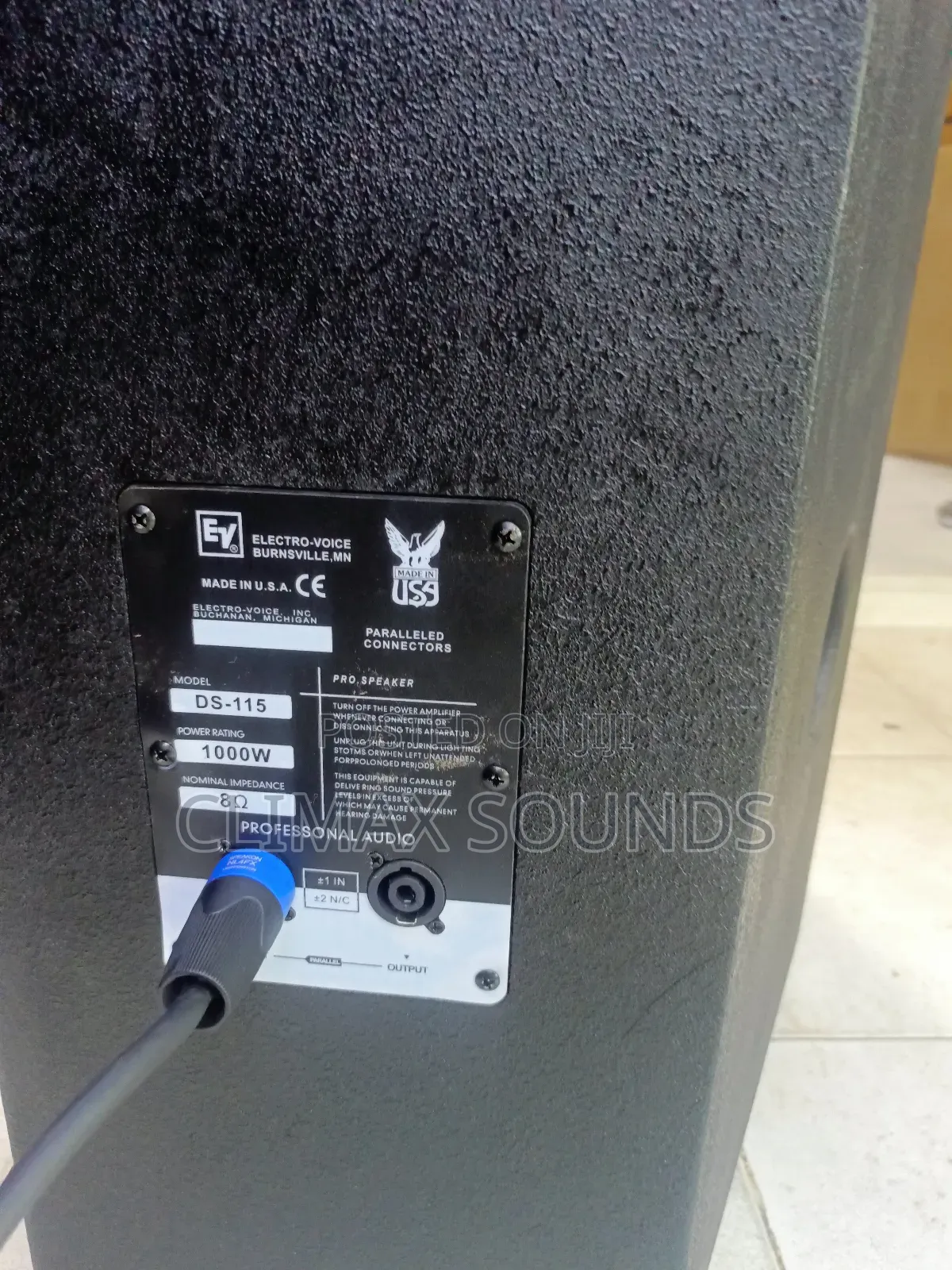 Ev Full Range Speaker 4000w