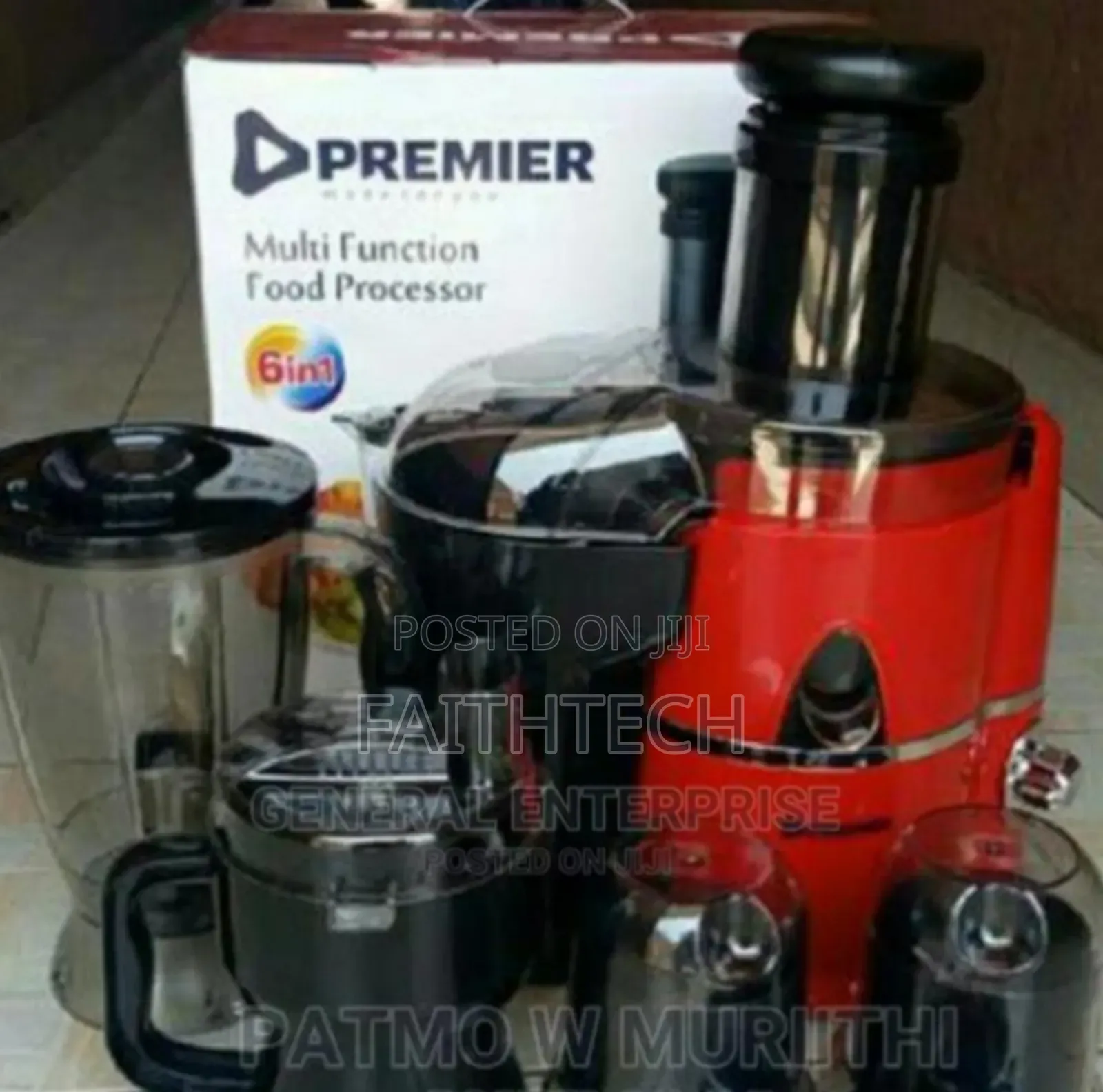 Premier 6in1 Blender Food Processor
