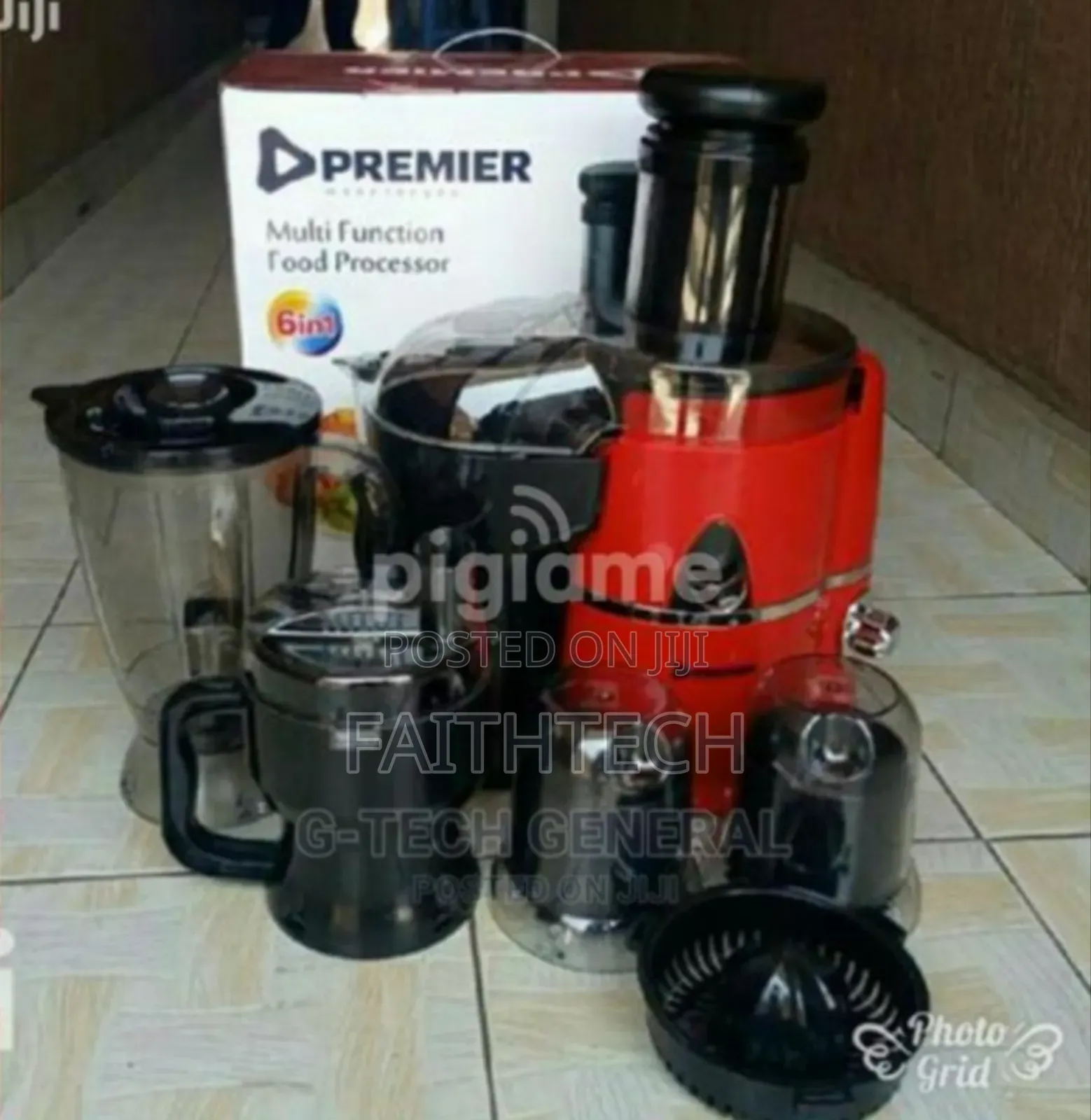 Premier 6in1 Blender Food Processor