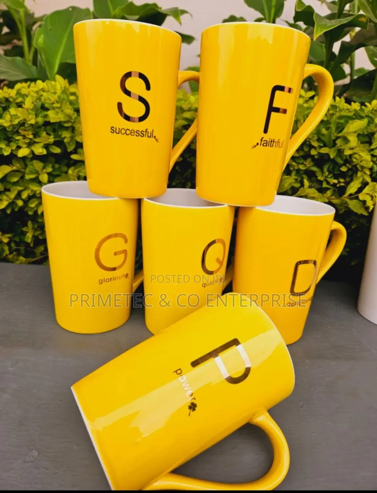 Quality Mugs/Cups Yellow