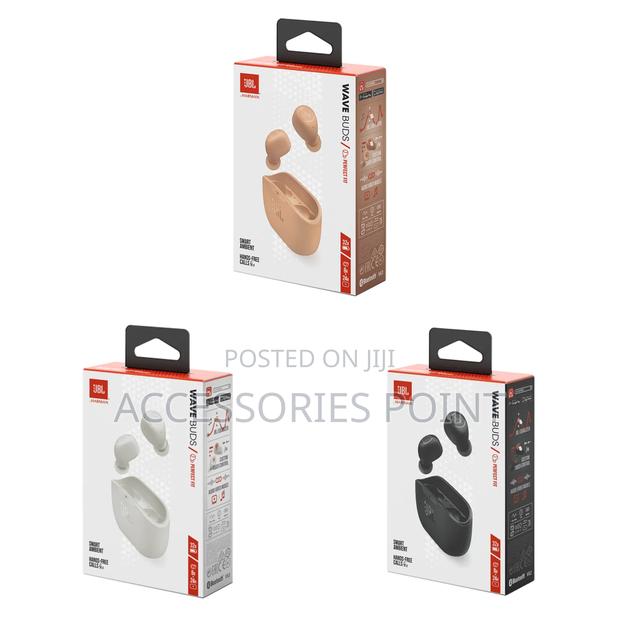 JBL Wave Buds Earbuds, Waterproof, Deep Bass, 32hr Battery - main view