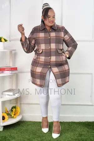 Ladies Plaid Warm Turkey Sweaters