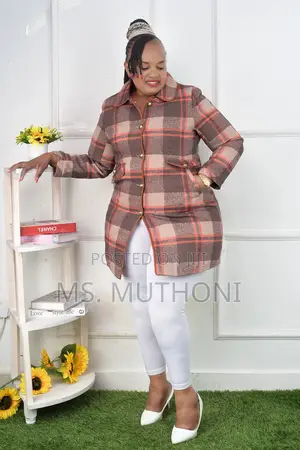 Ladies Plaid Warm Turkey Sweaters