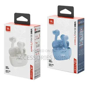 JBL Wave Beam Earbuds, Waterproof,Handsfree Call,32hrsplay Beige/White