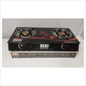 Table Top 2 Burner Glass Cooker