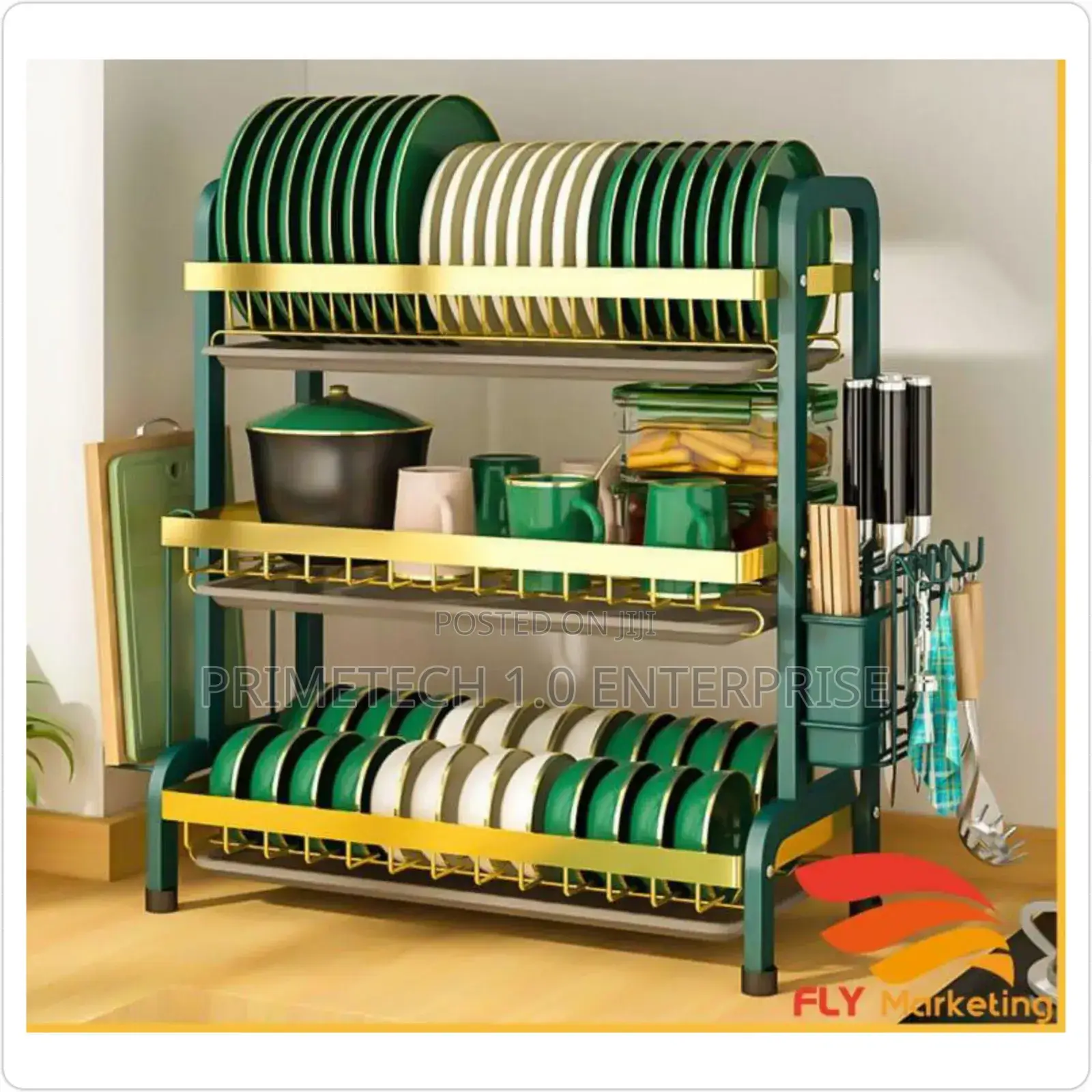 Homix 3 Layer Dishrack