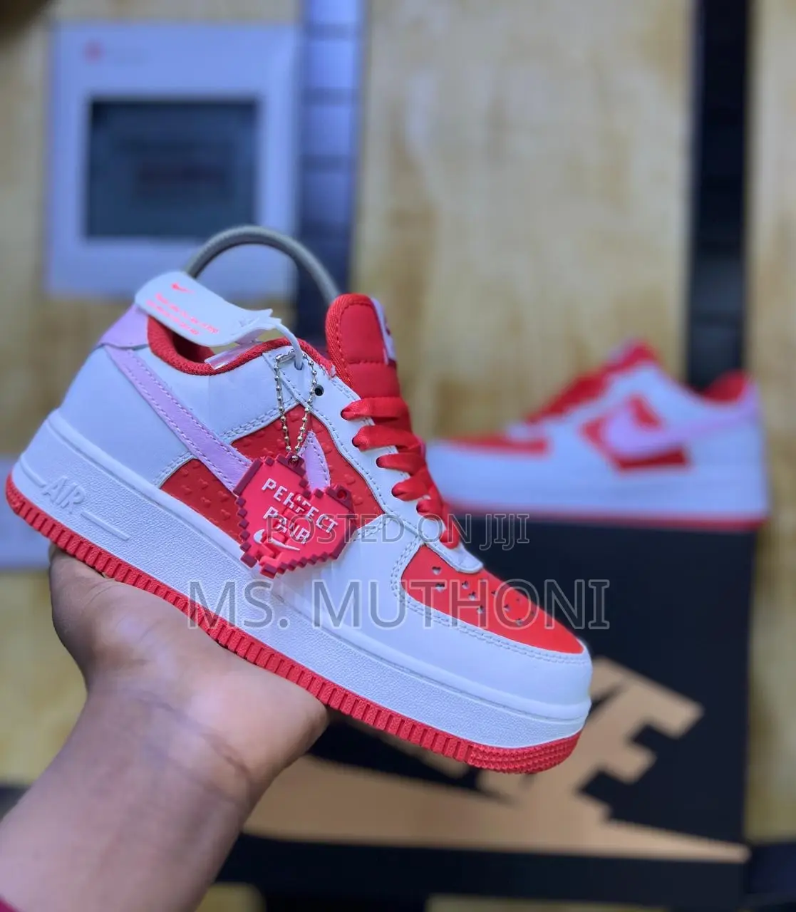 Ladies Airforce 1 ( Red /Valentines )36 37 38 39 40_