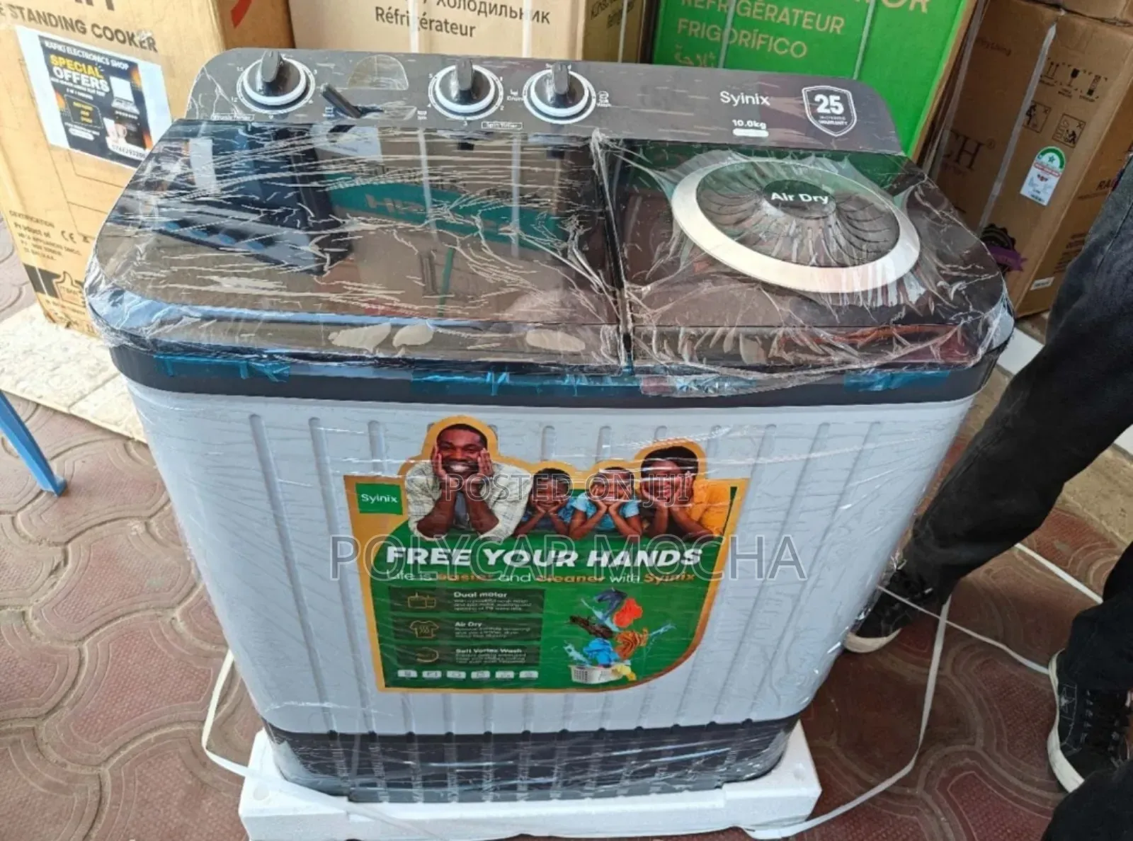 Syinix 10kg Top-Load Washing Machines
