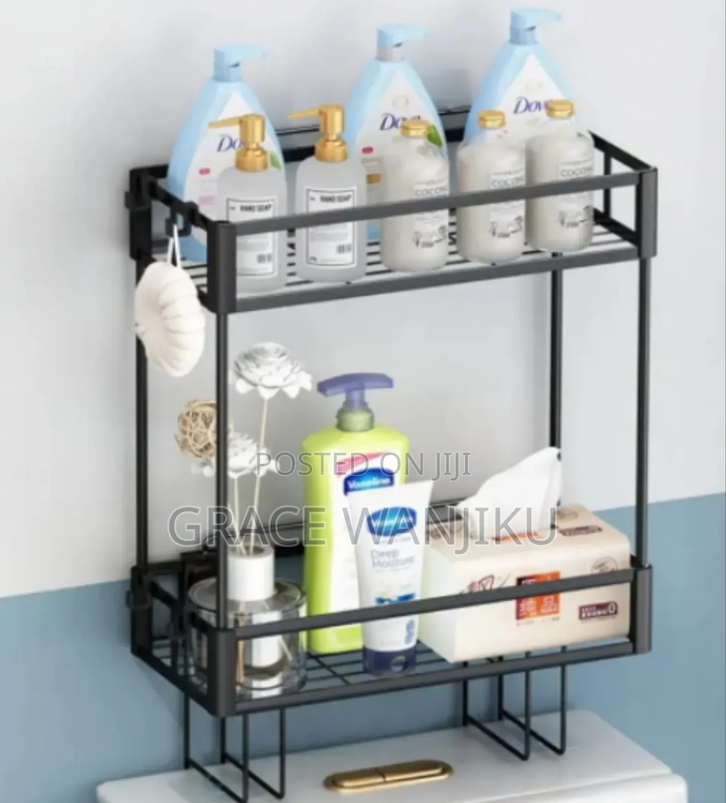 Double Layer Toilet Rack