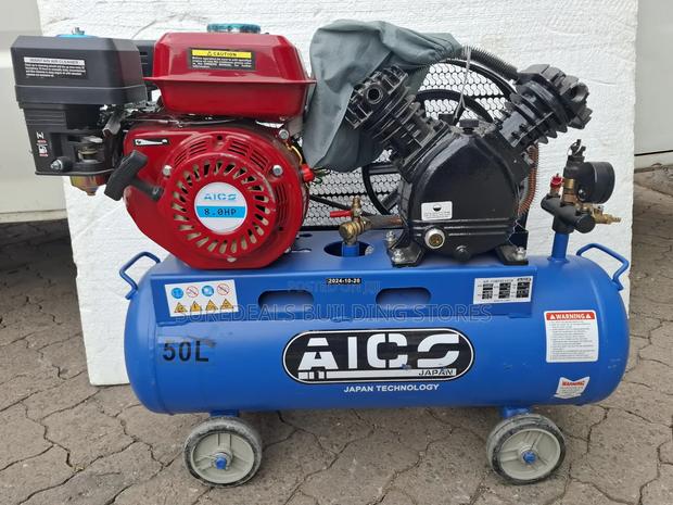 50ltrs Aico Japan Air Compressor With 8hp Engine - thumbnail 2
