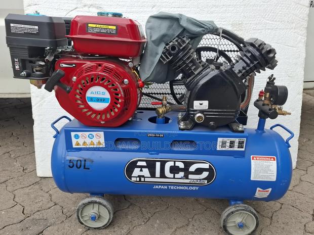 50ltrs Aico Japan Air Compressor With 8hp Engine - thumbnail 4