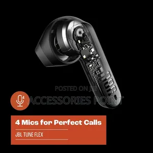 JBL Tune Flex - True Wireless Noise Cancelling Earbuds (White)