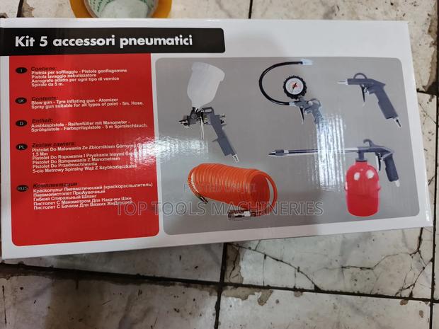 Spray Gun Compresor Kit 5 in 1 - main view