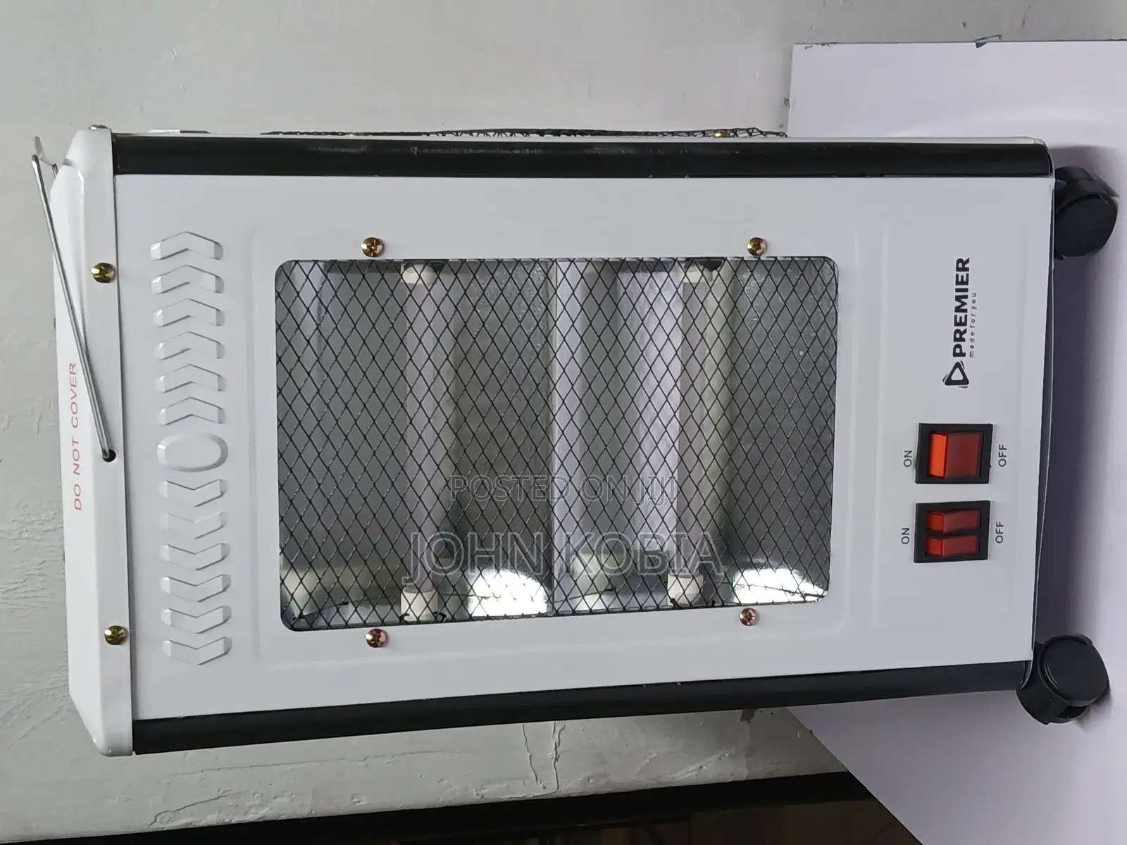 Premier Room Heater 5 Heating Sides With Wheels