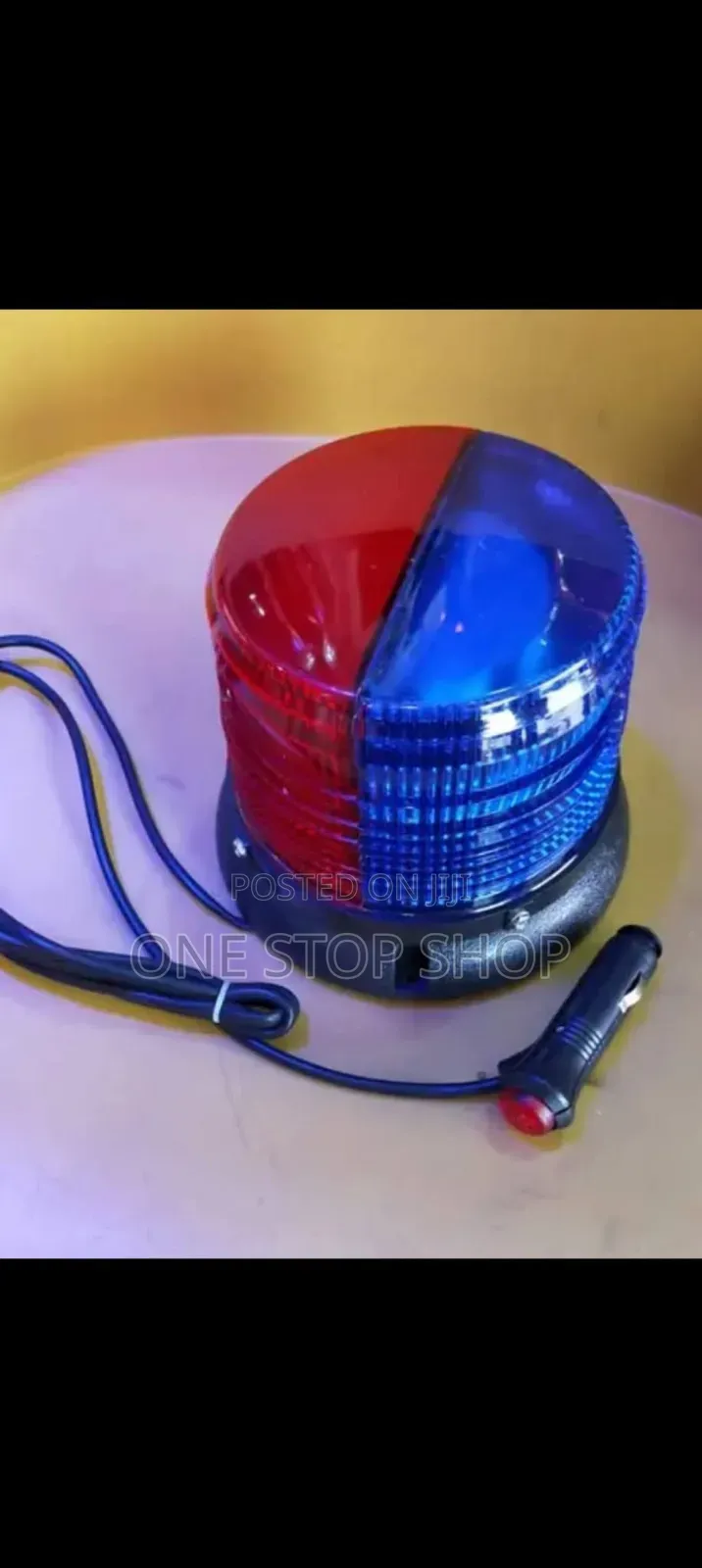 12volt Blue Red Revolving Roof Magnetic Warning Vip Light