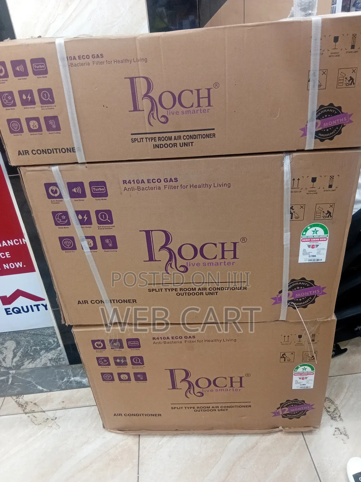 Roch Btu Split Ac
