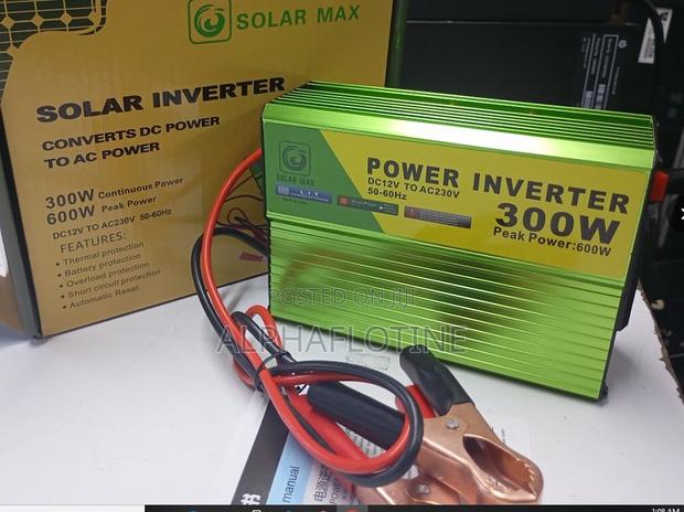 300w Solar Power Inverter-600w Peak Power -Dc12v to Ac 230v